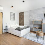 Apartament 2-osobowy Studio z klimatyzacją z 1 pomieszczeniem sypialnianym