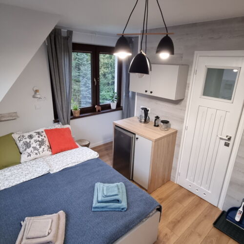 Pokój 2-osobowy z balkonem z widokiem na góry