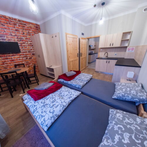 Apartament studio cu 2 camere pentru 4 pers.