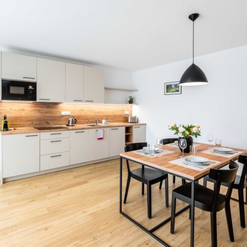 Garden View 2-Room Barrier Free Apartment for 4 Persons