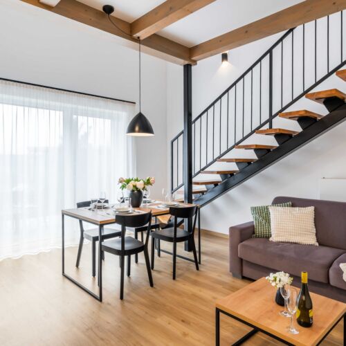 Garden View 2-Room Family Apartment for 5 Persons