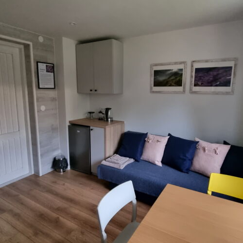 Pokój 4-osobowy z aneksem kuchennym z widokiem na góry