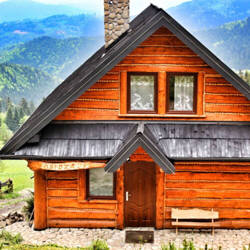 Domek drewniany 8-osobowy 