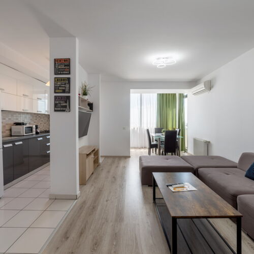 Apartament deluxe cu 3 camere pentru 5 pers.
