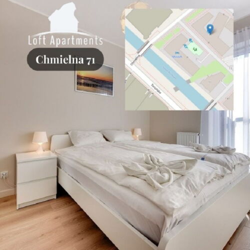 Apartament 4-osobowy na piętrze z widokiem na miasto z 2 pomieszczeniami sypialnianymi