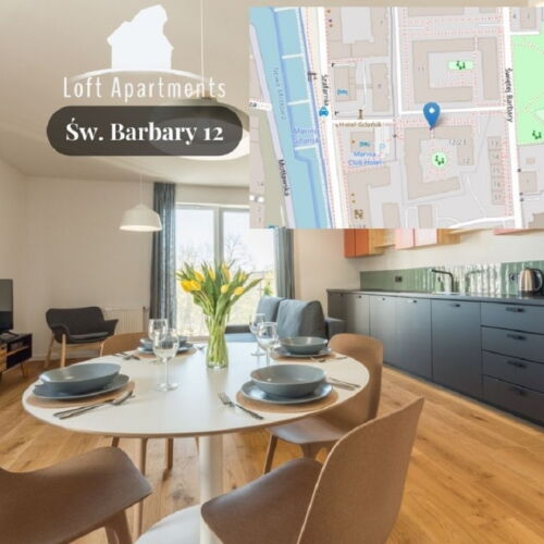 Apartament 4-osobowy na piętrze z 2 pomieszczeniami sypialnianymi