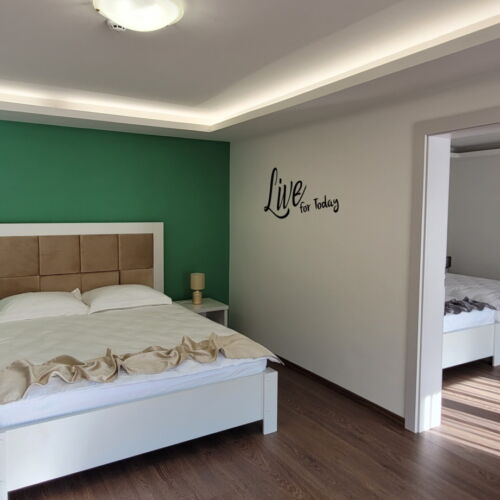 Apartament family cu 2 camere pentru 4 pers. (se poate solicita pat suplimentar)