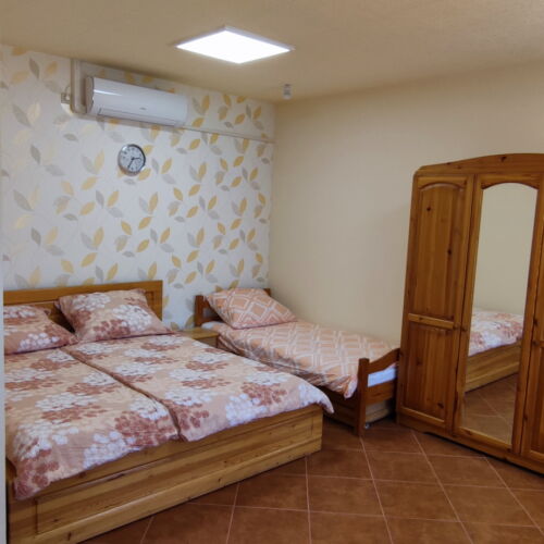 Apartament familial(a) cu aer conditionat cu 1 camera pentru 4 pers.