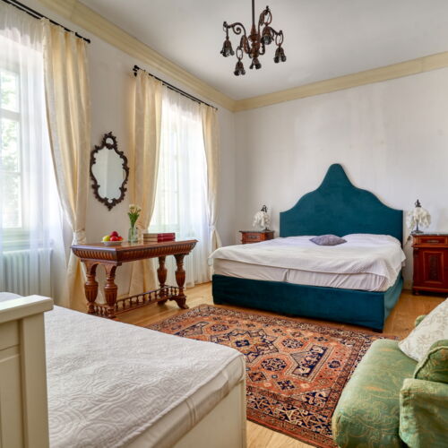 Pokój 4-osobowy Wielki z widokiem na park (możliwa dostawka)