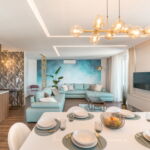 Lux Penthouse 3-Zimmer-Apartment für 6 Personen
