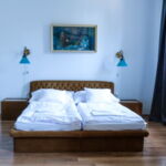 Suita s manželskou postelí s 1 ložnicí s výhledem na Balaton na poschodí (s možností přistýlky)