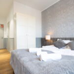 Lux 1-Zimmer-Apartment für 1 Person mit Aussicht auf die Stadt