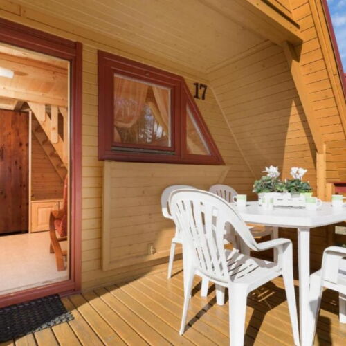 Domek drewniany 4-osobowy 