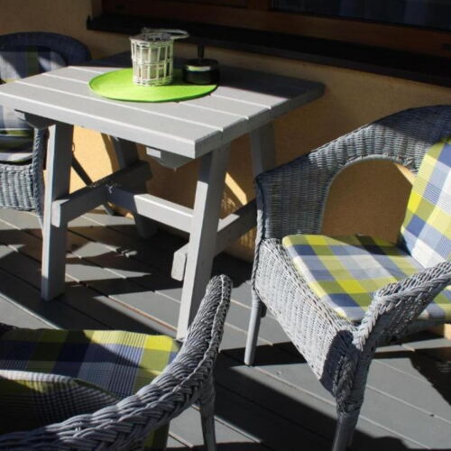 Apartament studio la parter cu 1 camera pentru 4 pers.