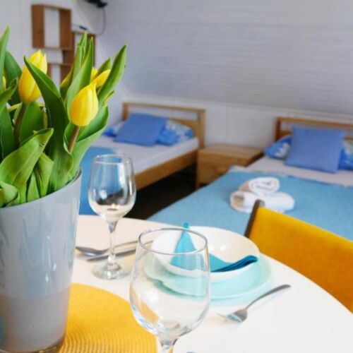 Apartament family la etaj cu 3 camere pentru 8 pers.