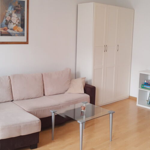2-Room Balcony Apartment for 4 Persons with Kitchen