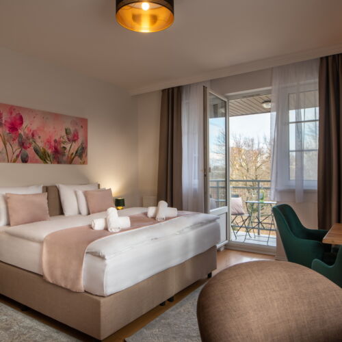 Studio Apartman s balkónem pro 3 os. s 1 ložnicí