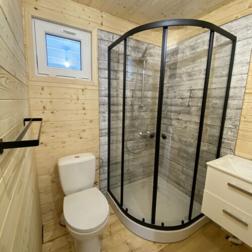 Domek drewniany 4-osobowy cały dom Standard