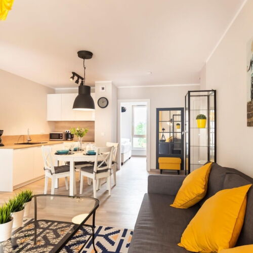 Apartament 4-osobowy z 2 pomieszczeniami sypialnianymi