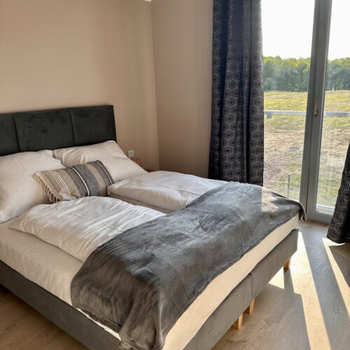 Domek całoroczny 10-osobowy cały dom z widokiem na ogród