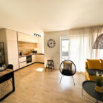 Apartament 5-osobowy na piętrze Premia z 3 pomieszczeniami sypialnianymi (możliwa dostawka)