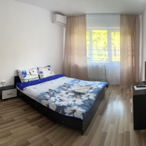 Camera dubla cu baie cu aer condiționat (se poate solicita pat suplimentar)