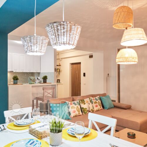 Apartament deluxe cu 2 camere pentru 4 pers.