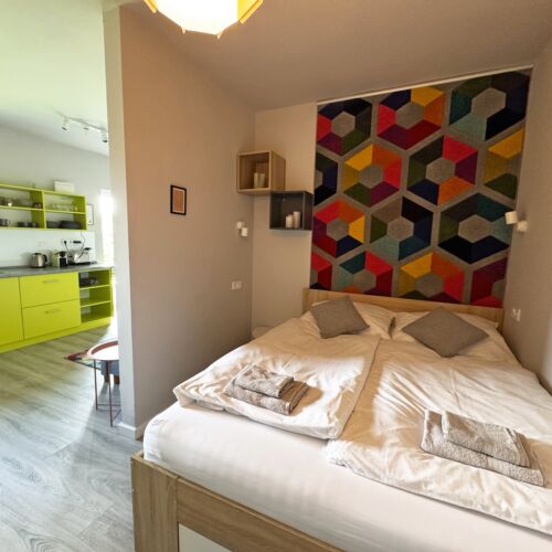 Ground Floor 1-Room Apartment for 3 Persons