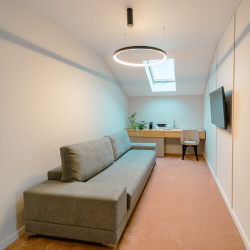 Mansard 2-Room Apartment for 4 Persons