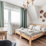 Studio 1-Room Balcony Apartment for 2 Persons