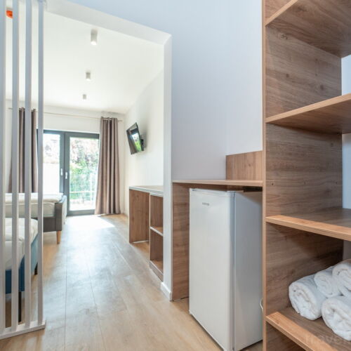 Pokój 3-osobowy z dostępem do ogrodu