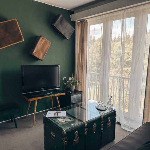 Zweibettzimmer mit Dusche