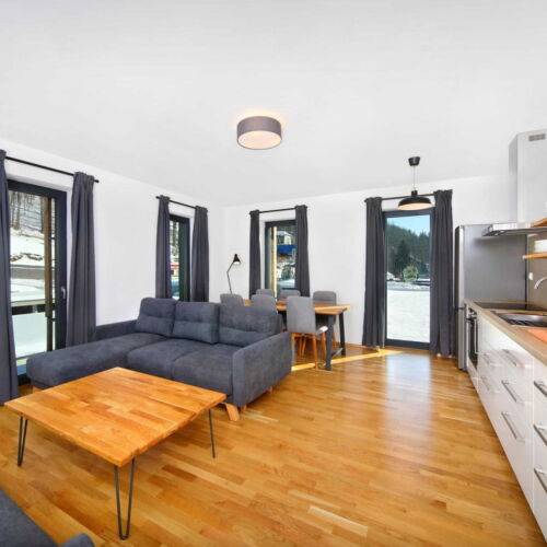 Apartman s koupelnou s vlastní kuchyňkou pro 7 os. se 3 ložnicemi