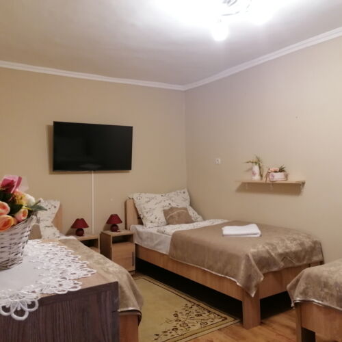 Apartament 3-osobowy z łazienką z 1 pomieszczeniem sypialnianym