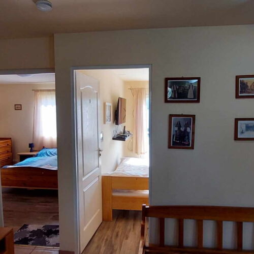 Apartament 6-osobowy cały dom z widokiem na ogród (możliwa dostawka)