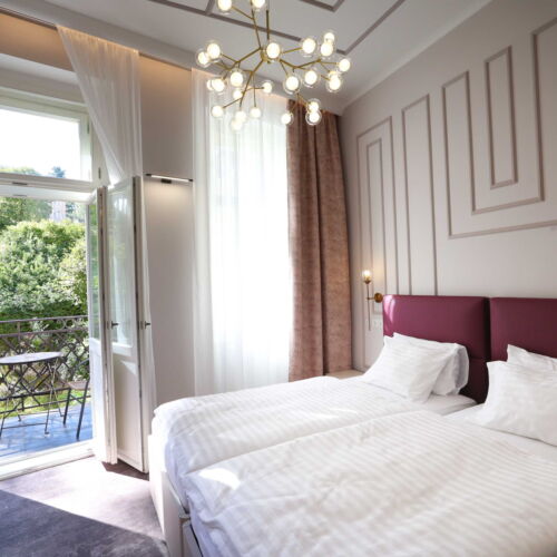 Camera twin deluxe cu duș