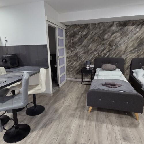 Apartament 4-osobowy na parterze z dostępem do ogrodu z 1 pomieszczeniem sypialnianym