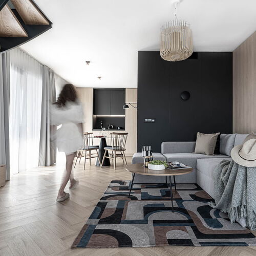 Apartament gallery cu aer conditionat cu 2 camere pentru 4 pers.