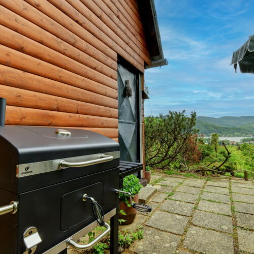 Panorama Ganzes Haus Hütte