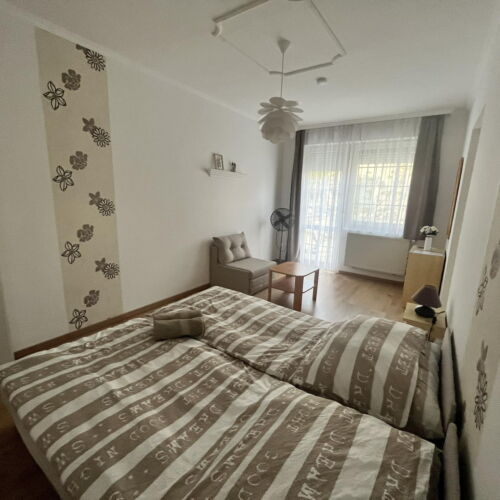 Classic 1-Room Balcony Apartment for 2 Persons