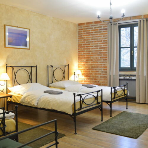 Camera tripla cu duș