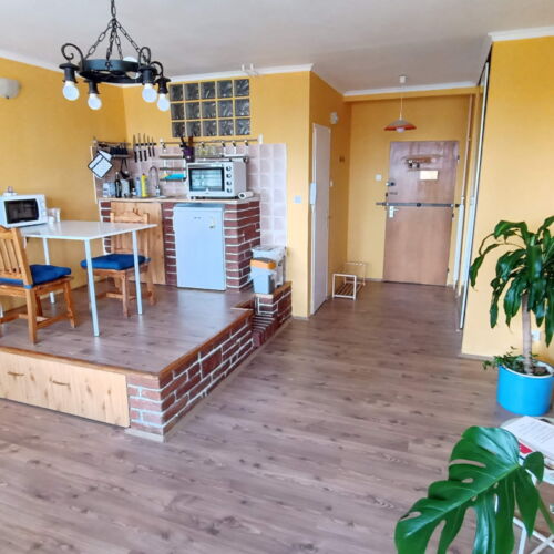 Apartman s vlastní kuchyňkou pro 3 os. s 1 ložnicí s panoramou