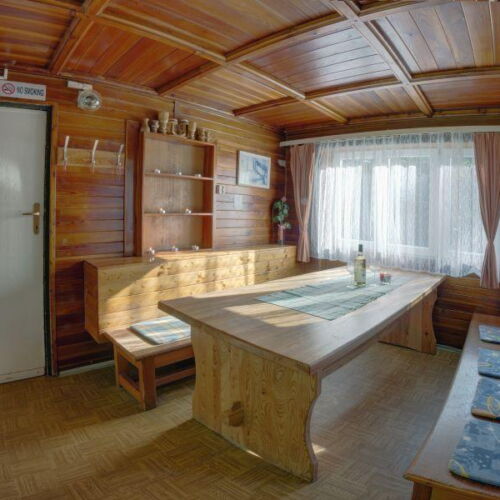 Hütte mit Dusche und Eigner Küche