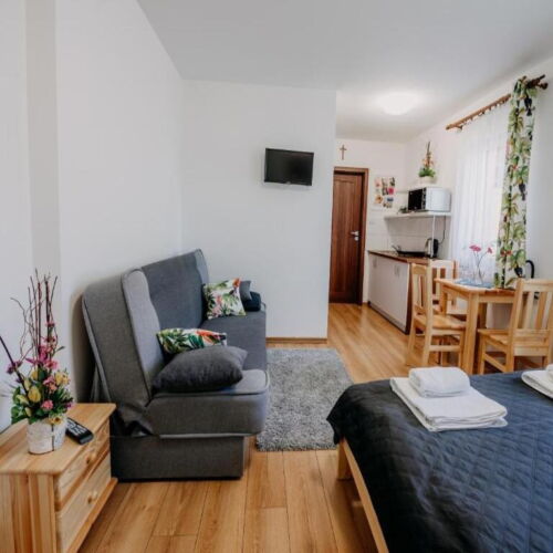 Apartament 4-osobowy z 1 pomieszczeniem sypialnianym