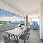 Penthouse 4-Zimmer-Apartment für 7 Personen mit Aussicht auf das Meer