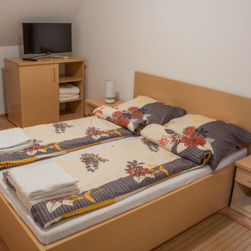 Camera dubla cu baie cu panoramă