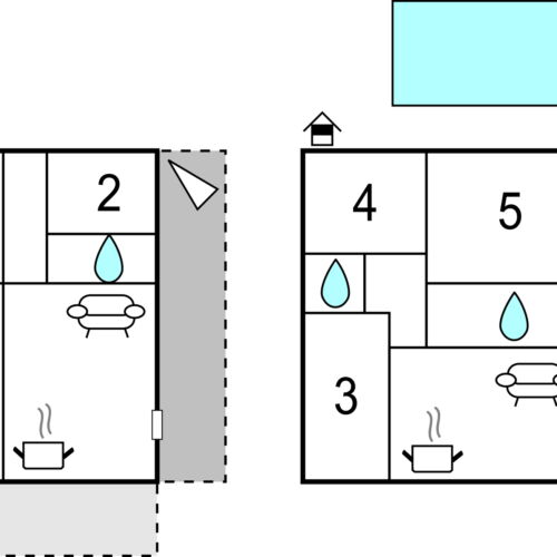 Casă de vară pentru 10 pers. (se inchirieaza doar integral)