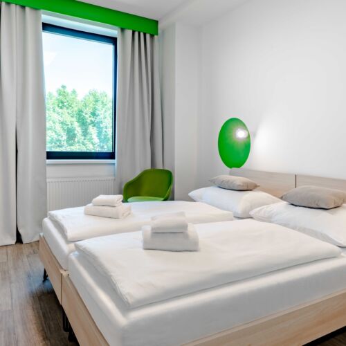 Apartament cu duș cu 2 camere pentru 4 pers.