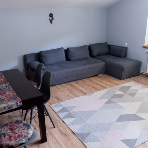 Apartament 6-osobowy z łazienką z widokiem na las z 3 pomieszczeniami sypialnianymi