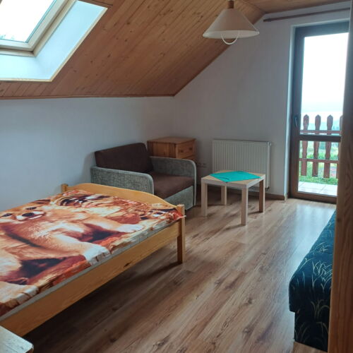 Pokój 3-osobowy z panoramą (możliwa dostawka)